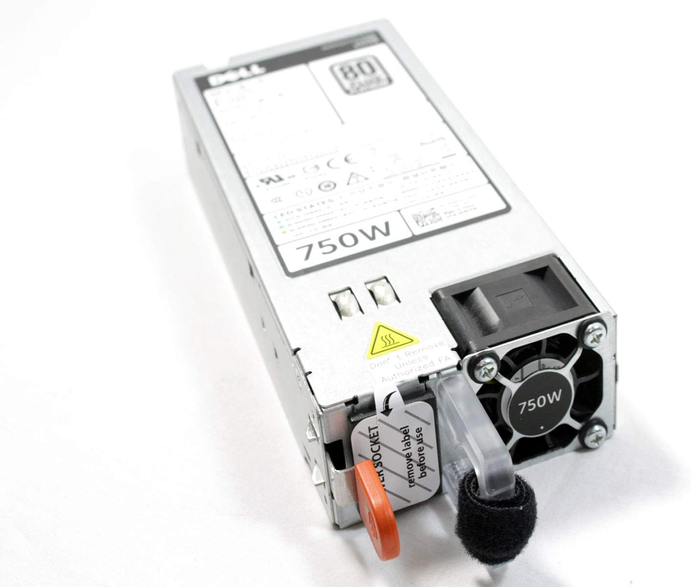 Dell 6W2PW 750 WATT REDUNDANT Power Supply for POWEREDGE R620 R720 R720XD (Renewed)