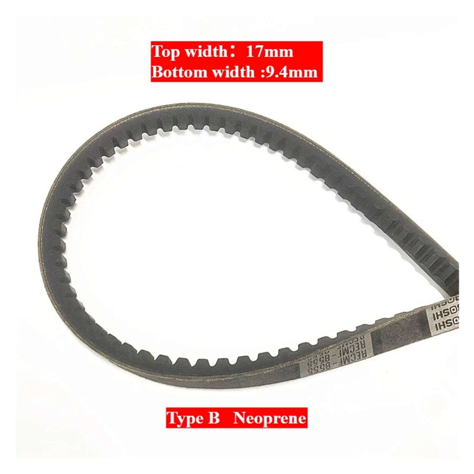 1/5pcs RECMF8380 8385 8390 8395 8400 Cinghia Dentata Variatore Generatore Macchina Rasaerba Motore Condizionatore D'aria Auto Giappone Gomma V-cinghia(5pcs,RECMF-8385)