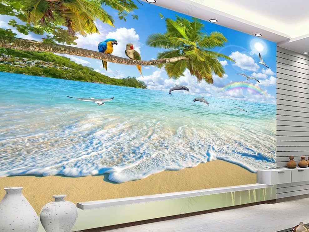 Papier peint intissé paysage 200x140 cm déco murale restaurant