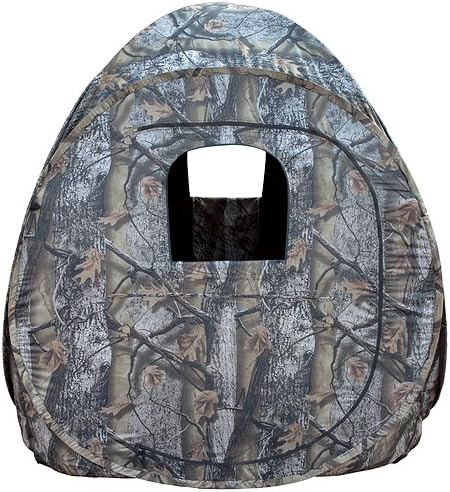 Big Dog Treestands Pop Up Blind, 60 x 60 x 68-Inch H/9.5-Pounds, Timberstrike