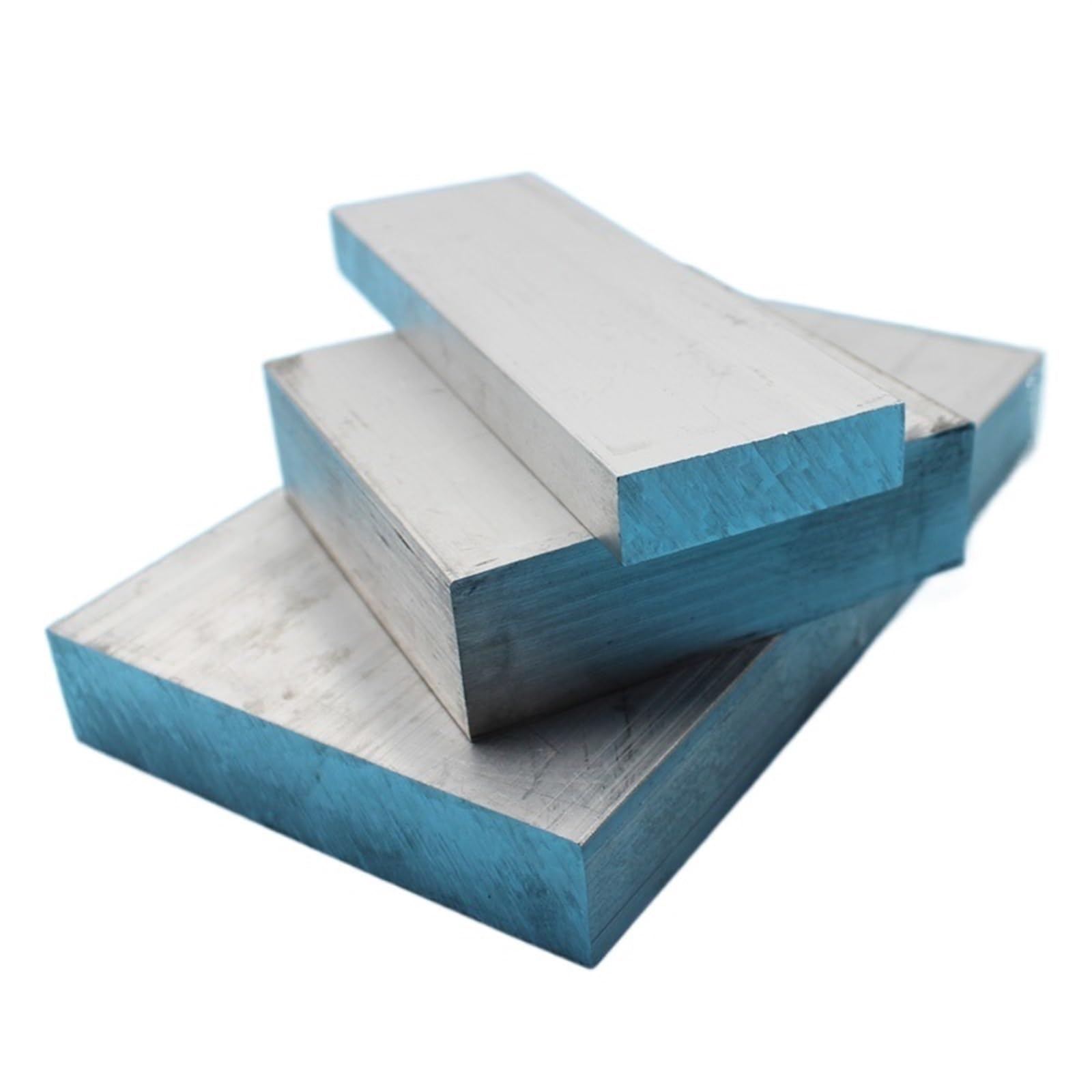 Bloque de Aluminio 6061, Bloques Sólidos de Aluminio para Fresado, Grosor de 10 Mm/10 * 65 * 300Mm 1Pc