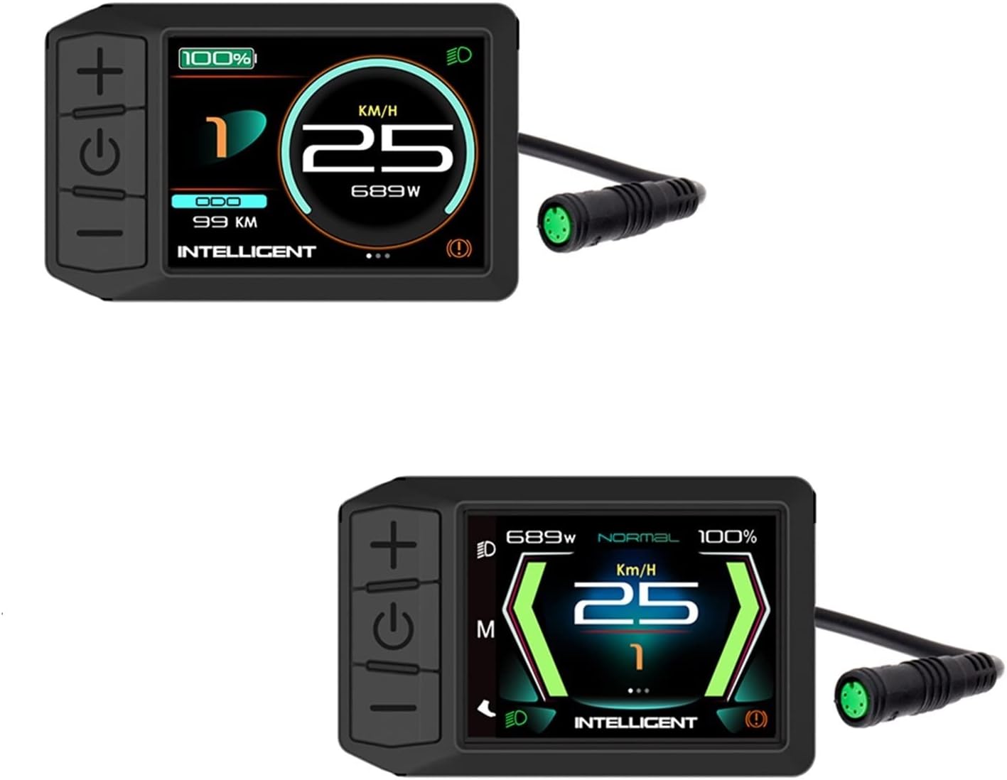 Electric Bicycle TFT LCD 500C New 600C Display Indicator Computer for Bafang 8FUN Mid Hub Motor 36V 48V 52V 750W E-Bike Parts