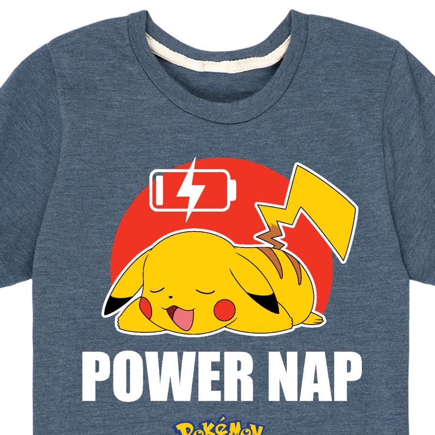 HYBRID APPAREL - Pokémon - Power Nap - Youth Short Sleeve Graphic T-Shirt3