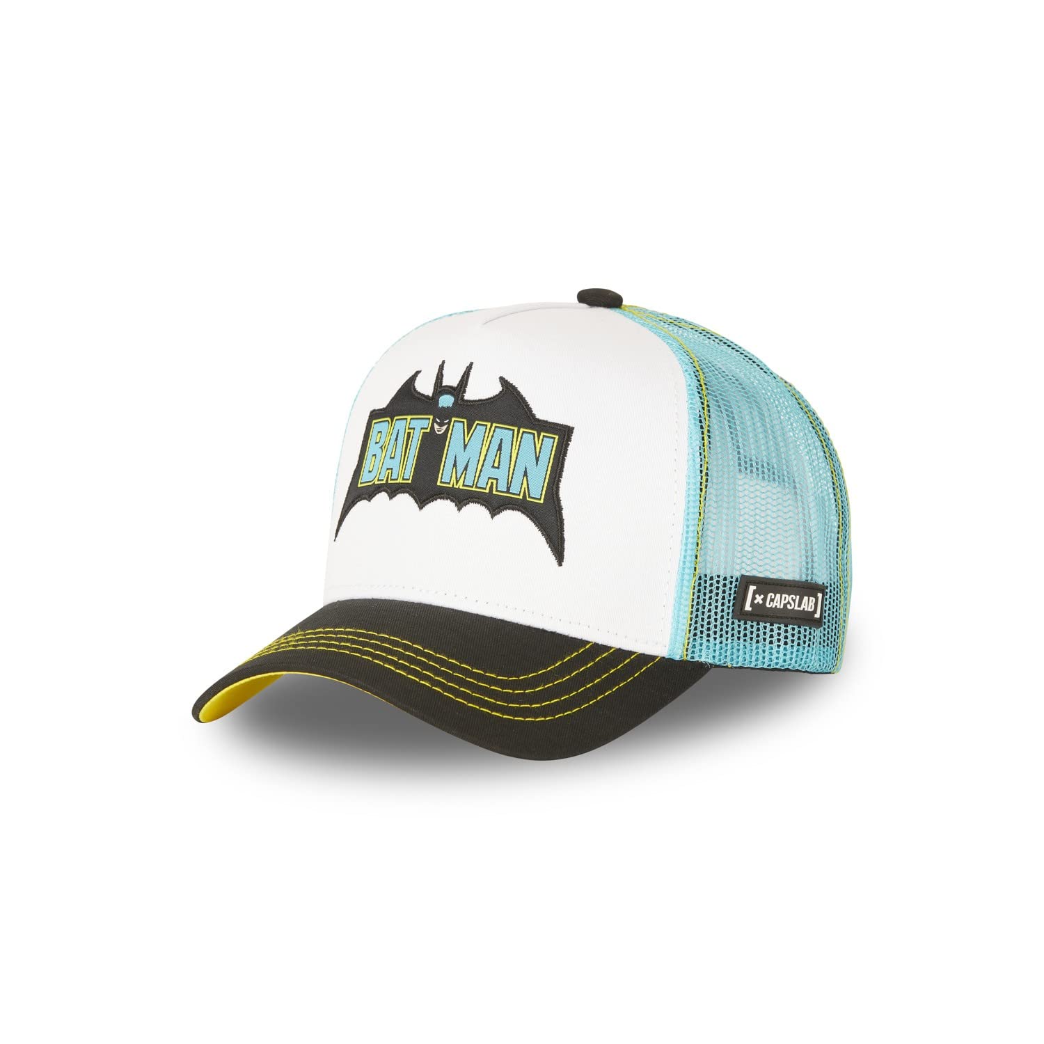 Capslab Batman White Black Trucker Cap