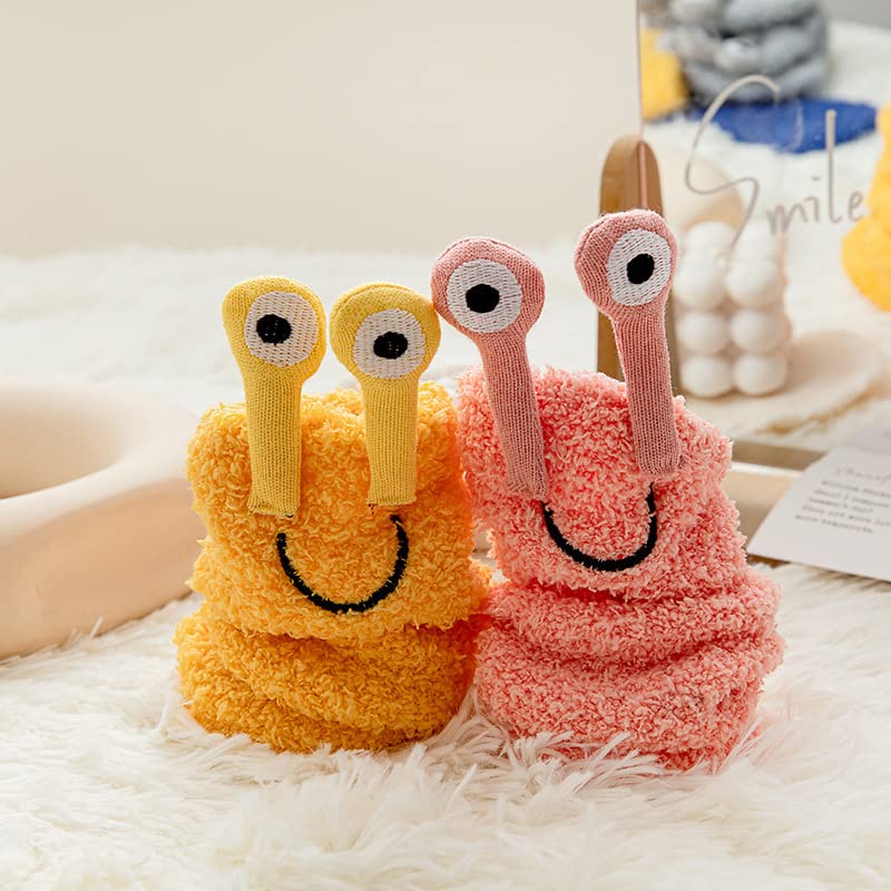 Image of Benefeet Sox Womens Girls Fuzzy Socks with Grips Soft Fluffy Slipper Socks Cute Cozy Winter Socks Christmas Halloween Gifts