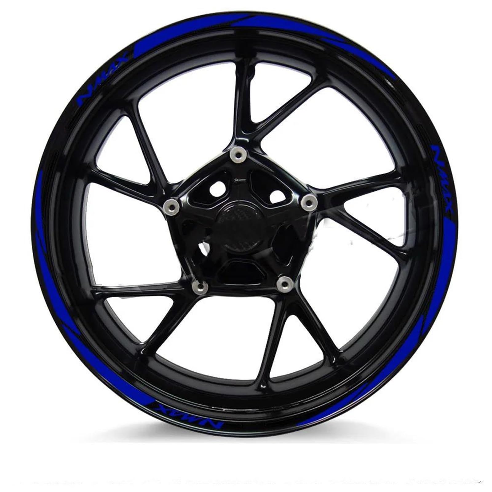 Motorcycle Wheel Sticker Scooter Rim Stripe Decal for Yamaha Nmax 125 155 160 Nmax155 Nmax160 Nmax125
