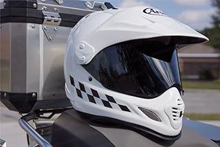 gs000247 Helmet Graphics Checker Flag Reflective for Arai XD4 - Black