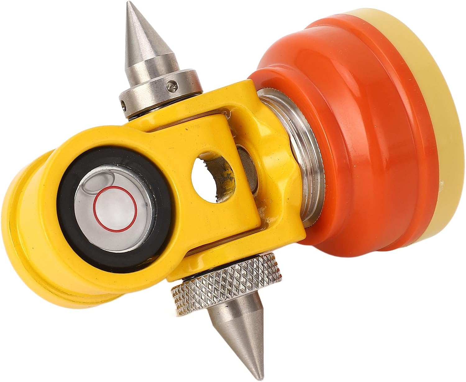 WALFRONT Total Station Prism Surveying Mini Prism Accurate Multifunctional with Pole for Railroad Tunnel Dam Steep Slope