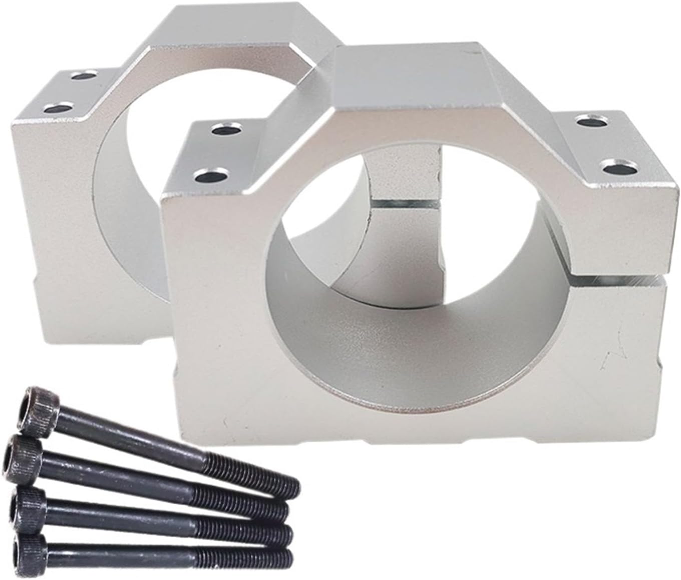 1pcs 60mm Metal Alloy Electric Base Motor Fixing Bracket Optical Axis Fixed 65mm(65mm)