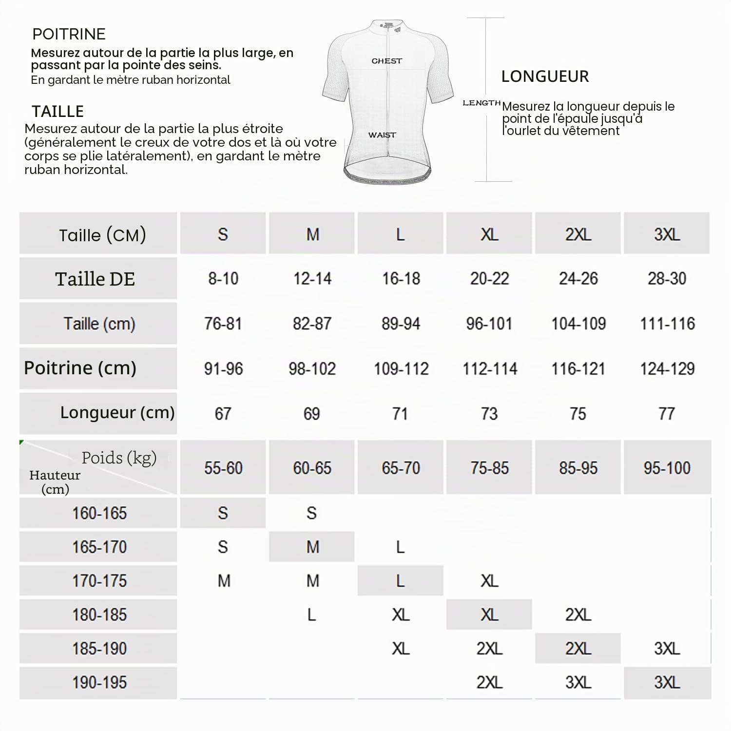 Veste Cycliste pour Homme,séchage Rapide et Respirant,réfléchissante,3 Poches