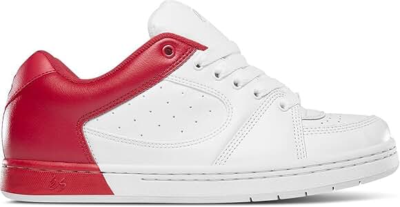 エス] スケートシューズ Accel OG, White,red, 12 : Amazon.ca