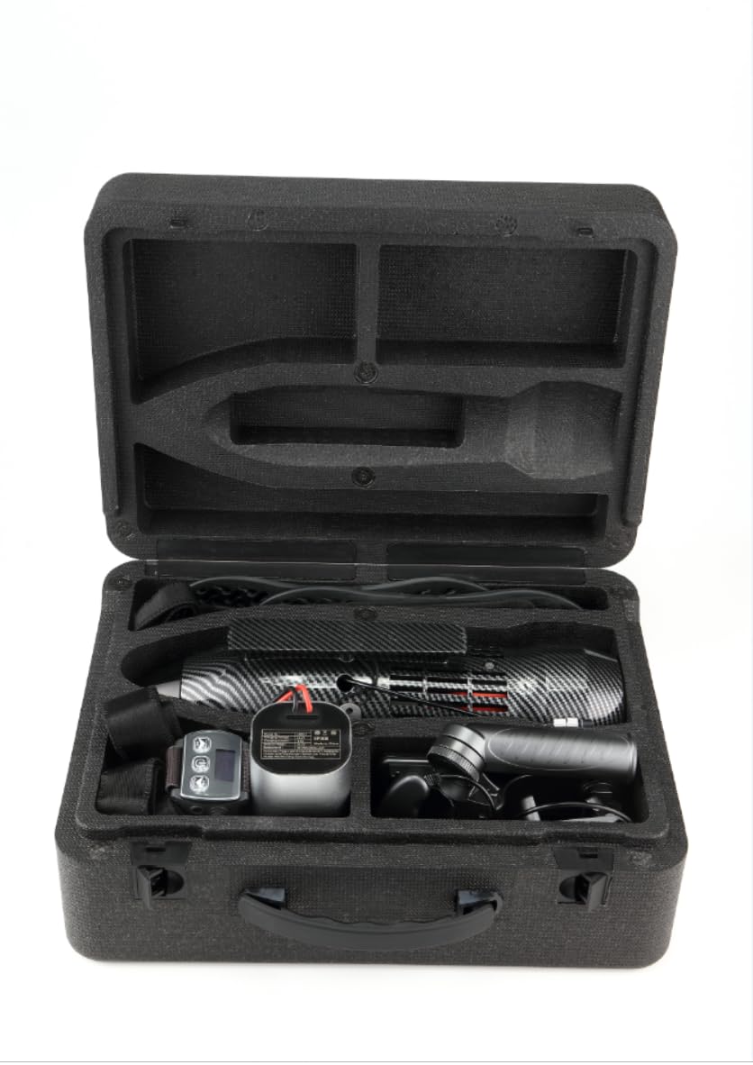 Camolech Aquila Drive CM6-1 - Scooter submarino de batería dual, motor para tabla de remo con 2x4400mAh, propulsor eléctrico de montaje manual/mochila/SUP para buceo, esnórquel en mar, lago y piscina