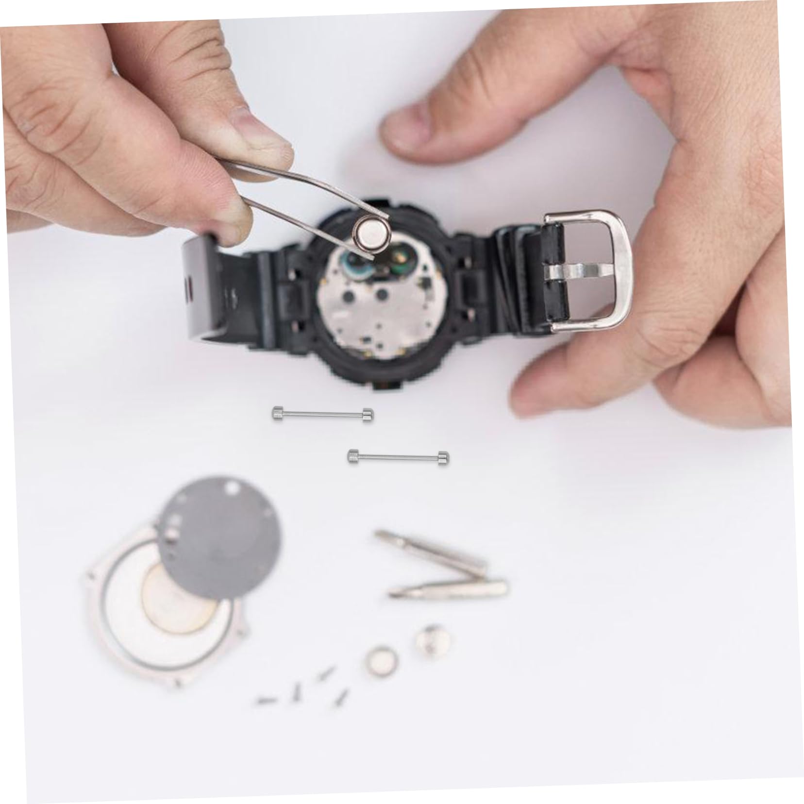 Reloj De Tubo Correa De Reloj Varilla De Conexión Tornillo De Reloj Relojes De Tubo Hebilla De Reloj Conector Reloj Varillas De Tornillo Ver Kit De Herramienta Banda De Reloj Re