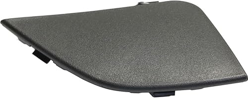 Miniatura 3 de US AUTO PARTS PLUS Nueva cubierta de gancho de remolque de parachoques delantero texturizado lado izquierdo del conductor reemplazo directo para