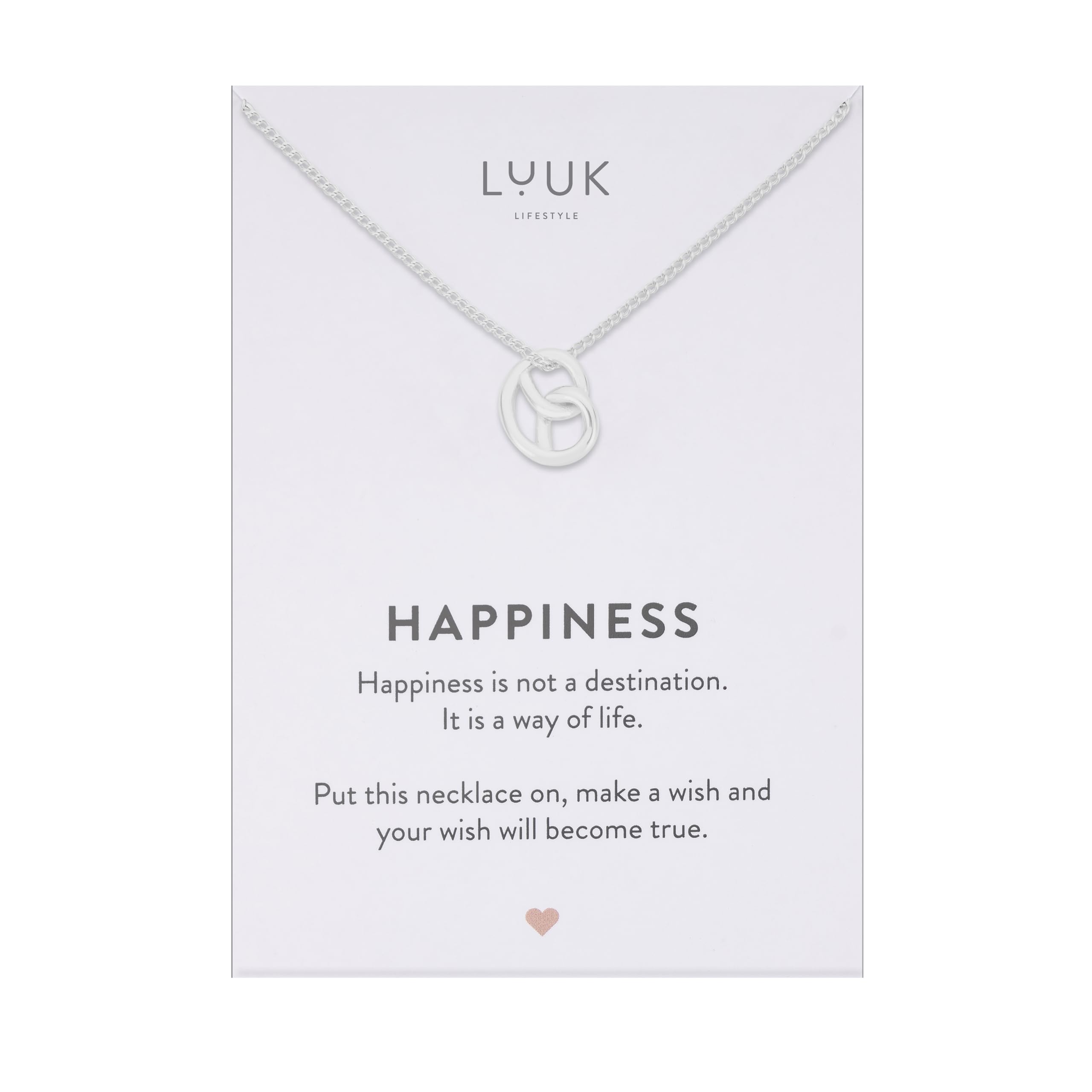 LUUK LIFESTYLE Naszyjnik z wisiorkiem, łańcuszek z wodoodpornej stali nierdzewnej, eleganckie wzornictwo i łańcuszek odpowiedni do codziennego użytku, pomysł na prezent, biżuteria, w kolorach złotym,