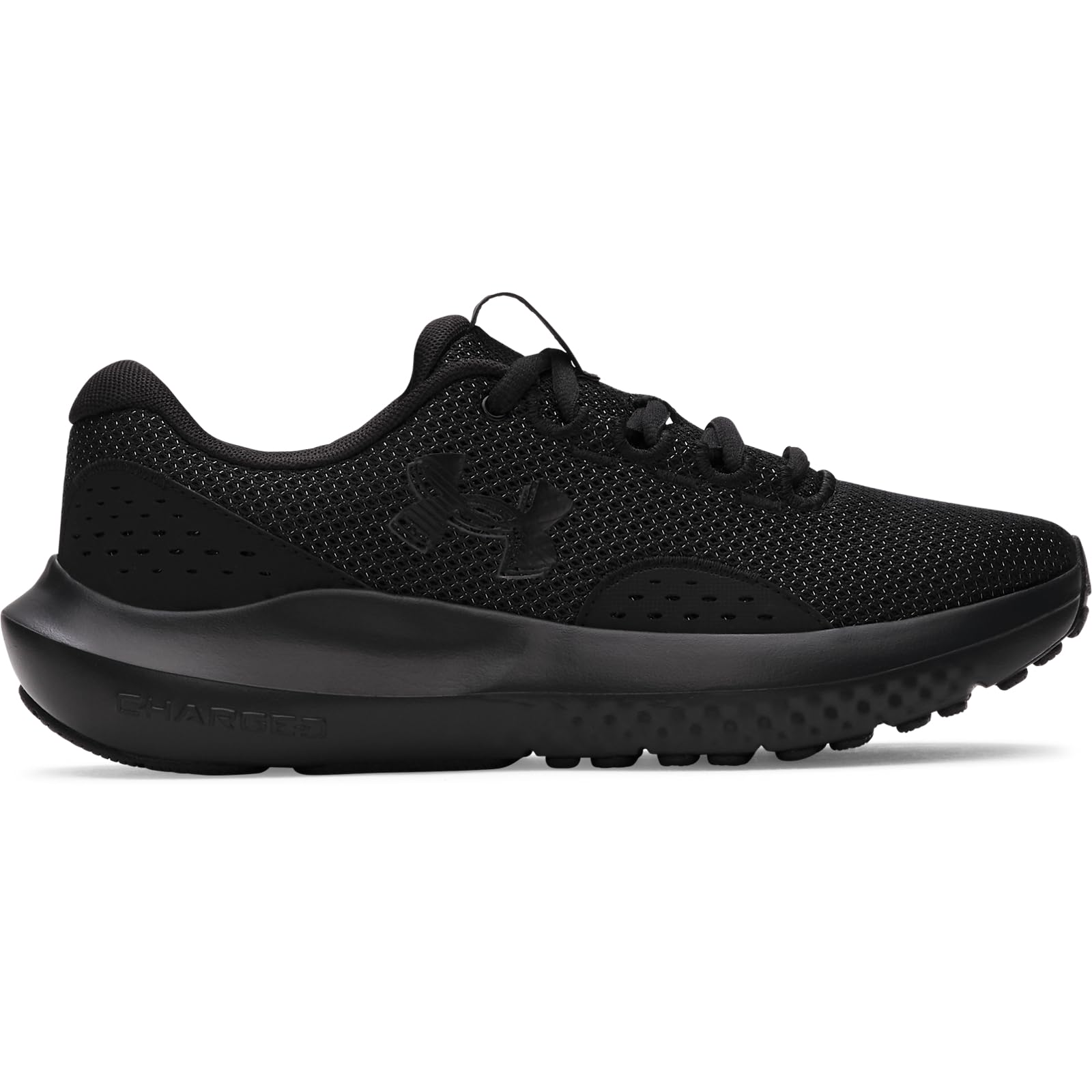 Under Armour Women's UA W Charged Surge 4, Ultra-Responsive Running Shoes for Women, Lightweight and Breathable Gym Shoes, Women's Trainers with Charged Cushioning,5.5 UK Black
