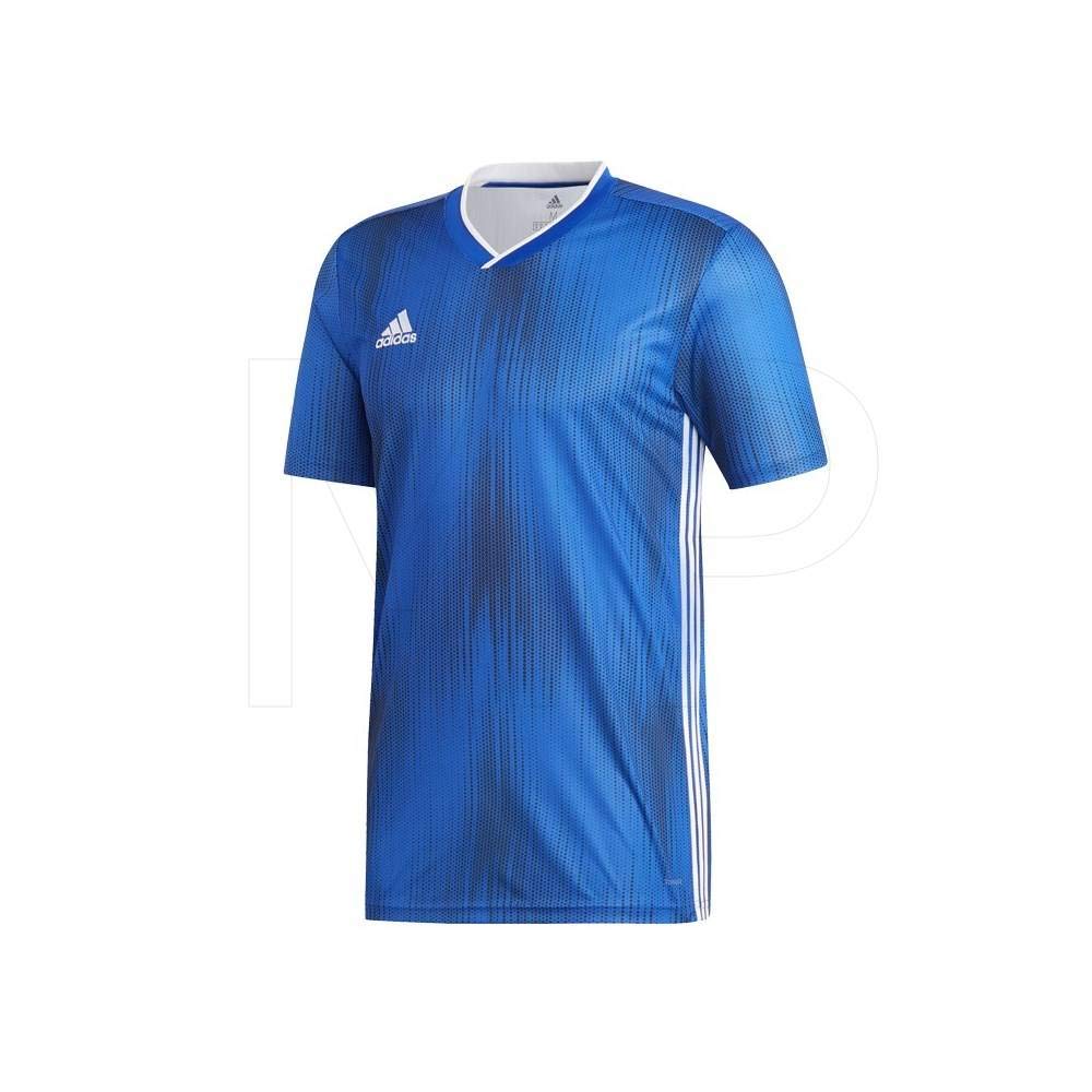 adidas Tiro 19 Jersey- Men's Soccer M Bold Blue/White