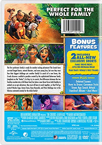 The Croods: A New Age [DVD]