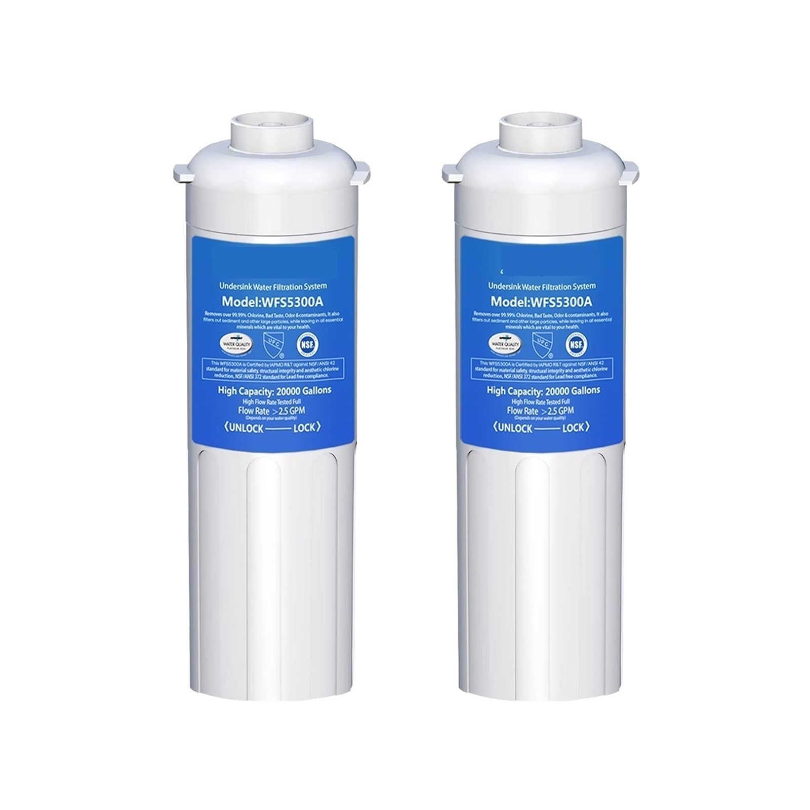 Filtro osmosis inversa WFS5300A para conexion directa al fregadero y agua limpia en tu cocina