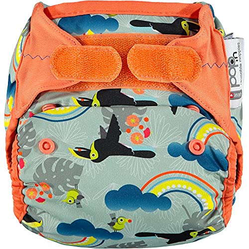 Pop-in individual pañal V2 bambú, Toucan unisex