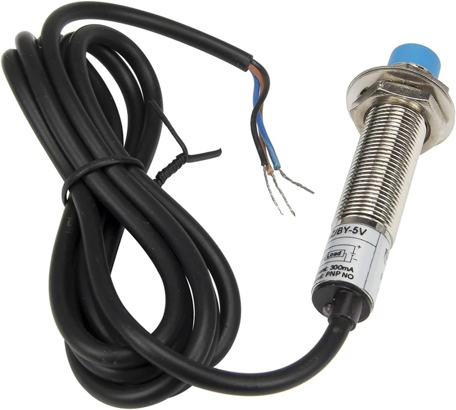 M12 4mm Sensing DC 5V PNP NO LJ12A3-4-Z/BY-5V Cylinder inductive Proximity Sensor Switch Work Voltage 5VDC Special for MCU