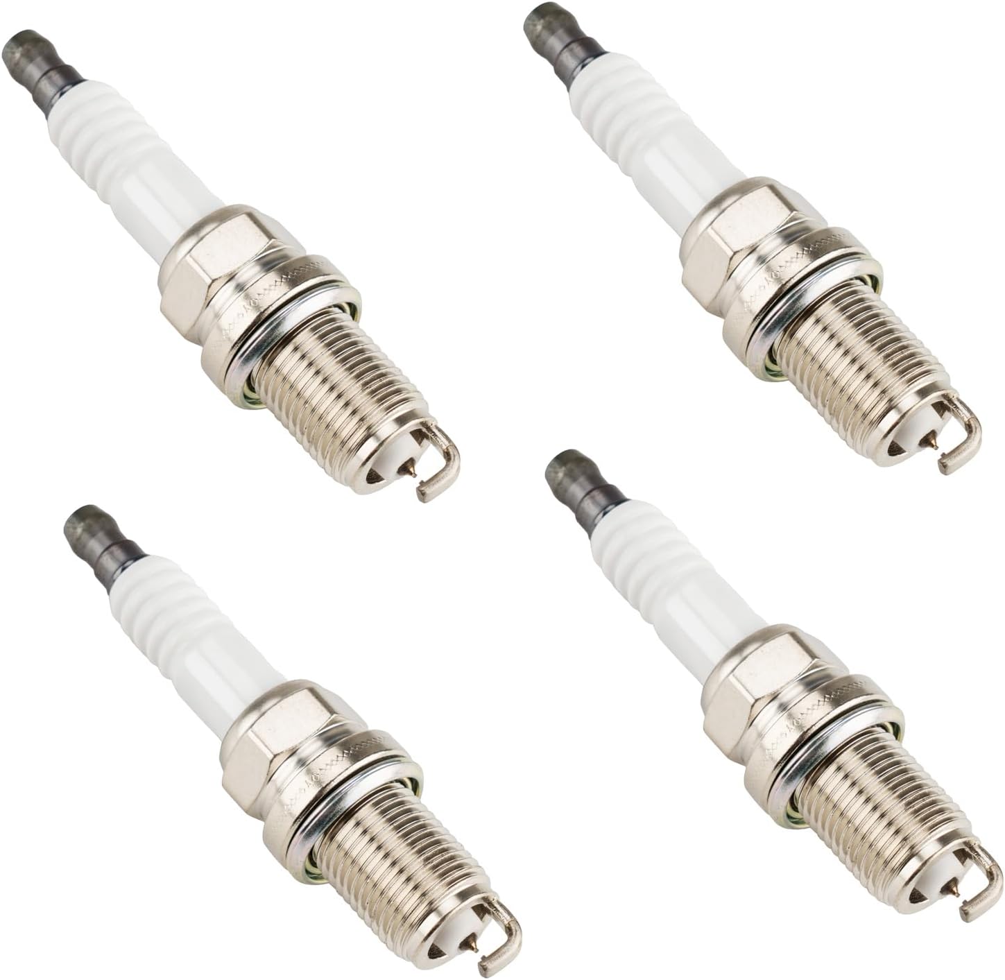 6341,BKR5EIX Spark Plugs,KAX Double Iridium Spark Plugs 4 Pack Fit for Tacoma xB Ram 1500 xA 4Runner Corolla Pickup Echo Dakota Ram 2500 Land Cruiser Grand Cherokee E320 Cherokee B3500 D350 B250 B350