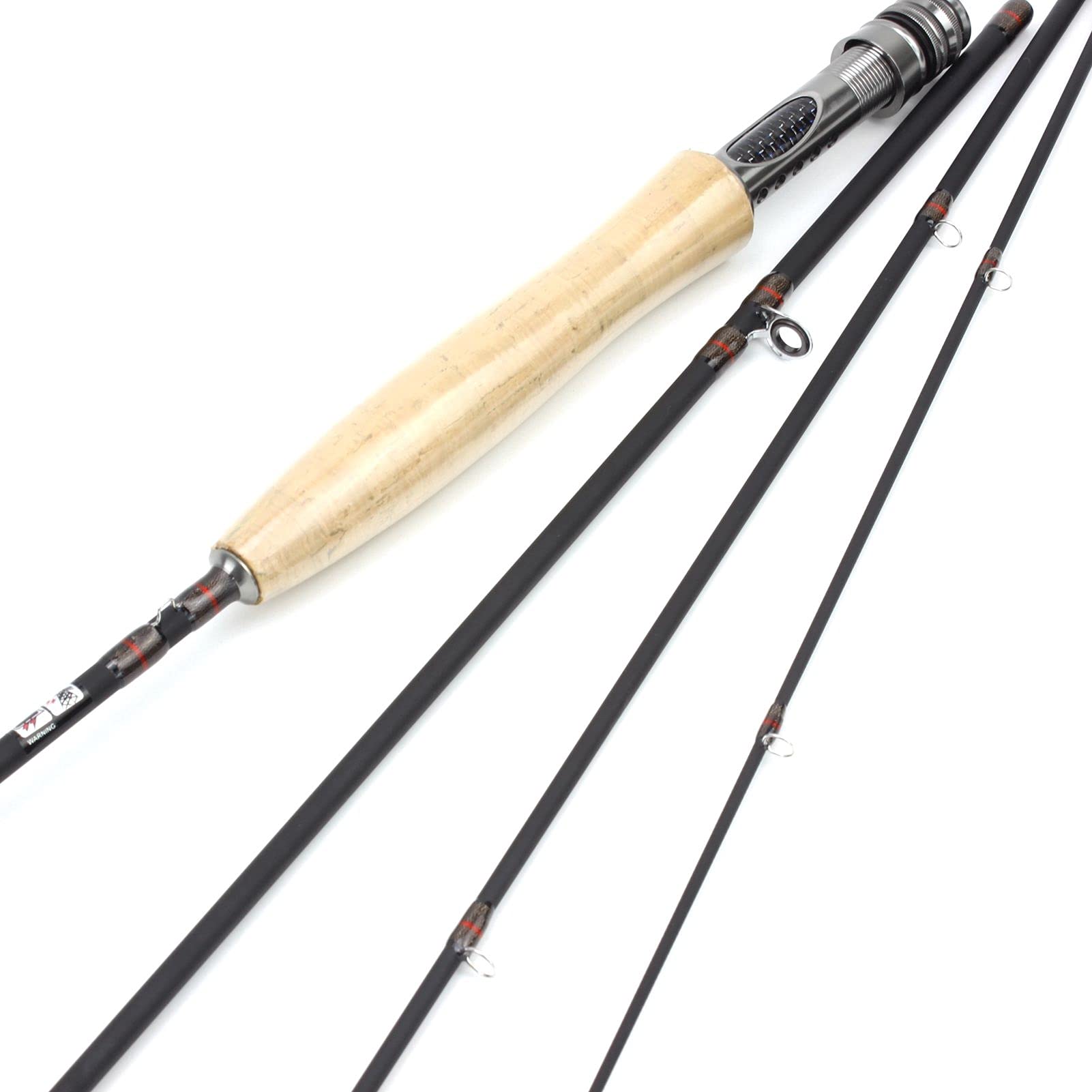 Canne à Mouche Greys 9'6" 8 Lignes 4 Brins - Grise, Pour Pêche Sportive
