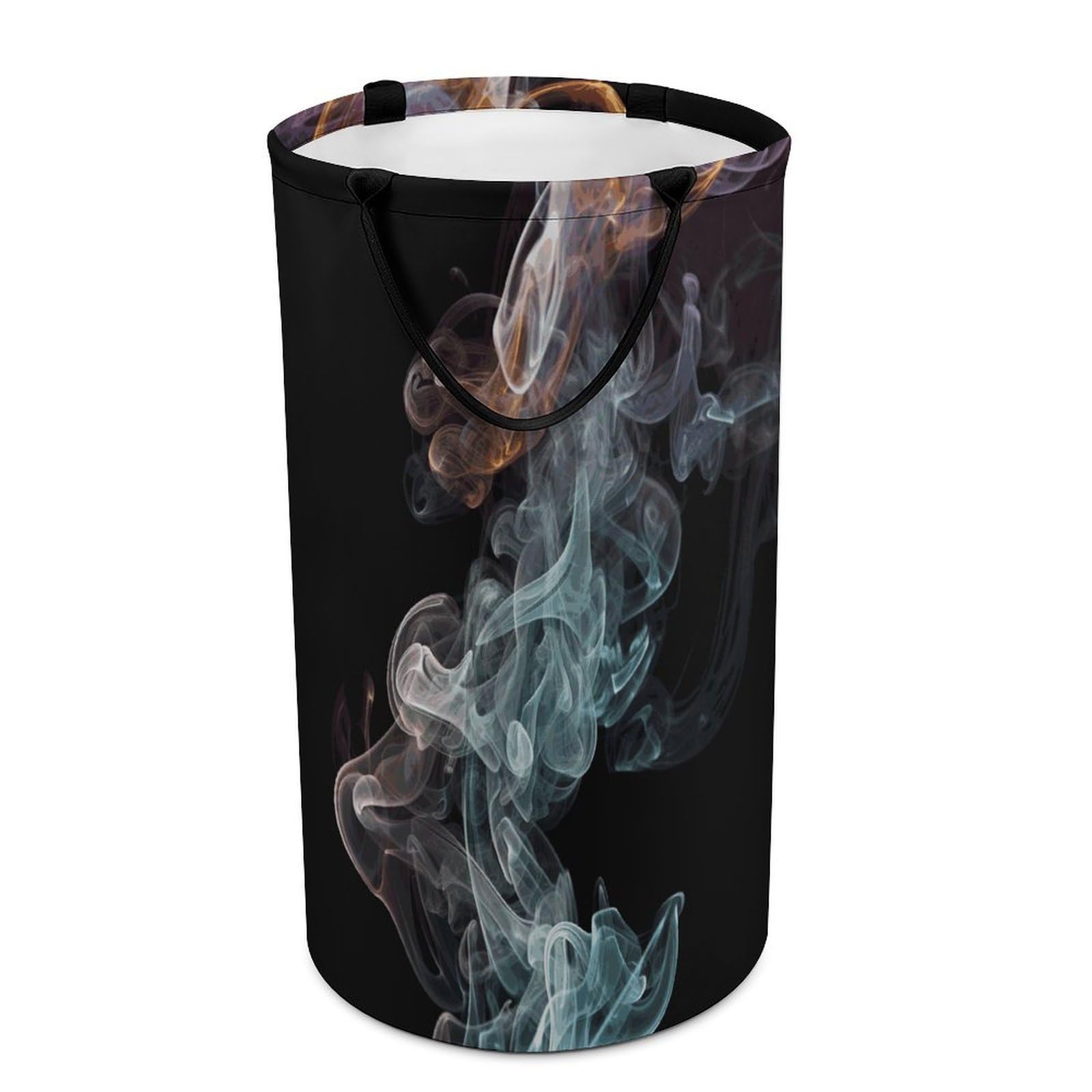 Psychedelic Smoke Dirty Clothes Basket Large Capacity Laundry Basket Freestanding Laundrys Hampers Tall Collapsible Clothes Hamper for Blankets Toys