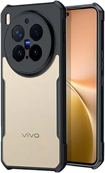 Smartphone Case Compatible with Vivo X300 Pro | SGS Drop Resistance Test Certification & Airbag Technology, High Strength Shock Resistant, Triple Defense & Lightweight Design Prevents