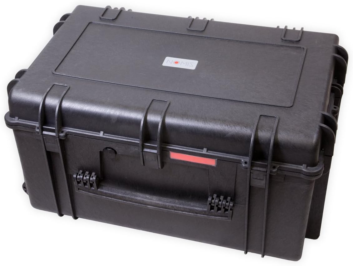 NOMIS large Outdoor Case 85 x 55,6 x 42,9cm waterproof and dust-tight black tough durable