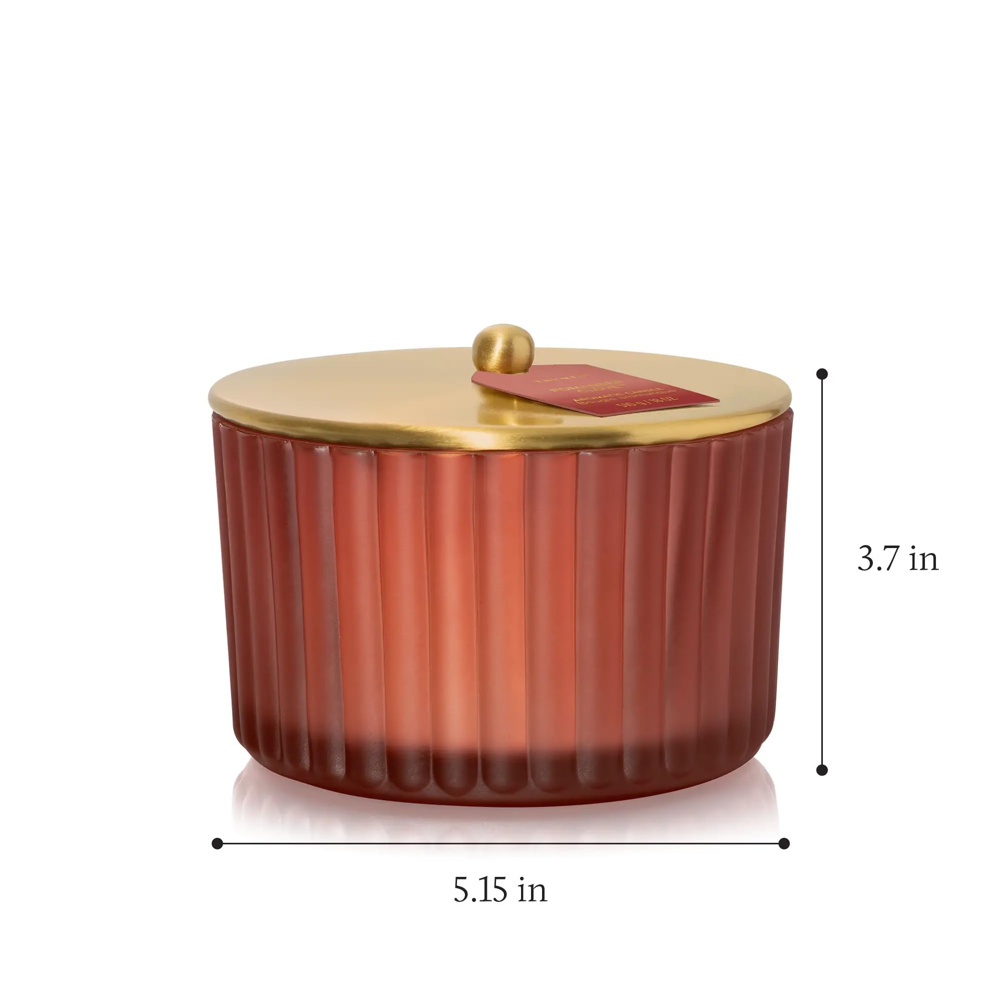 Thymes Pomander Clove - Candela con 3 stoppini grandi, 510 g, candele