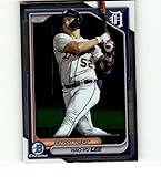 2024 Bowman Chrome Prospects #BCP-55 Hao-Yu Lee Detroit Tigers RC Rookie Official Baseball Trading Card