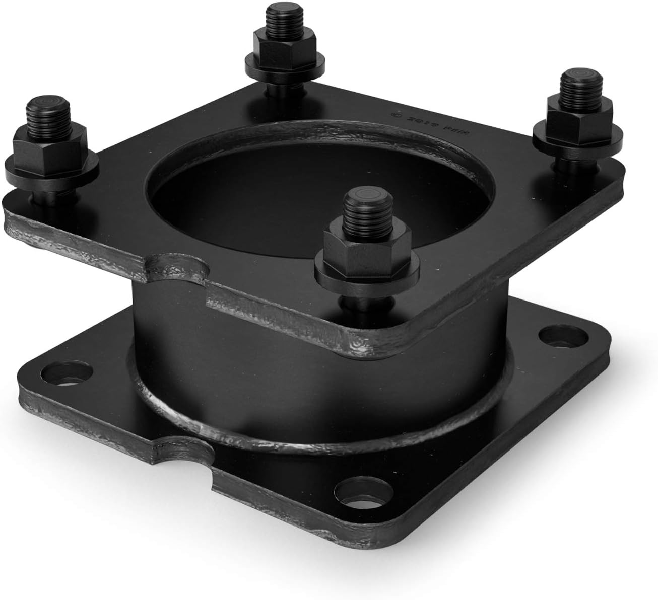 RockTrix Front Leveling Kit - 2 inch Lift - Compatible with 2001-2012 Ford Escape, 2000-2012 Mazda Tribute, 2004-2012 Mercury Mariner - Black Steel Spacer