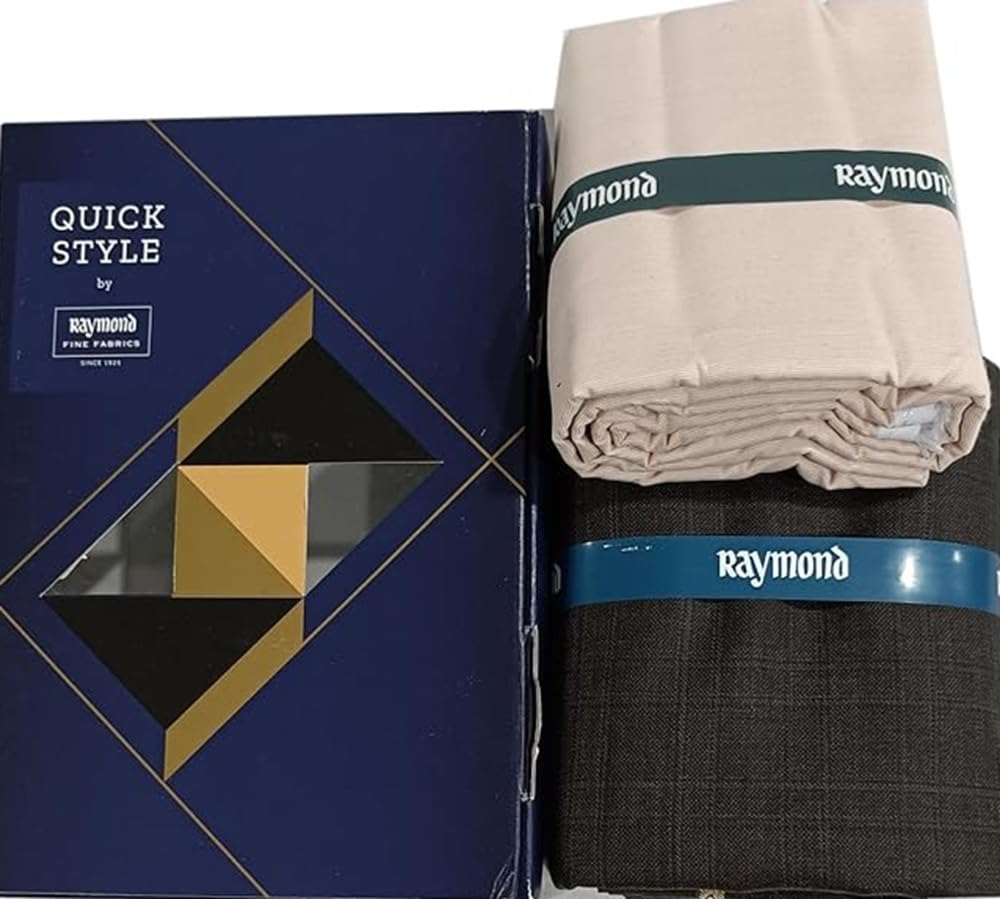 raymond fabrics Men's Unstitched Shirt Pant Fabric Combo Set | Premium Formal Shirt & Trouser Material | Tailoring Fabric for Office, Business & Special Occasions-picture-16