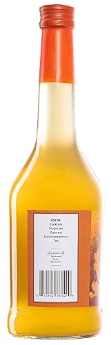 Miniatura 7 de Gourmanity Auténtico jarabe de jengibre hecho con jugo de jengibre real, picante y picante con un toque de dulzura, ideal para añadir sabor a