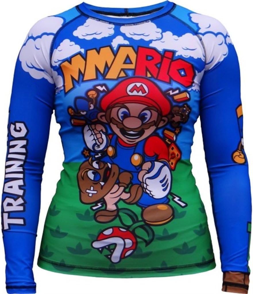 Hardcore Training Women Rash Guard Long Sleeve Compression Base Layer Tight Fitness Yoga Running Gym Workout