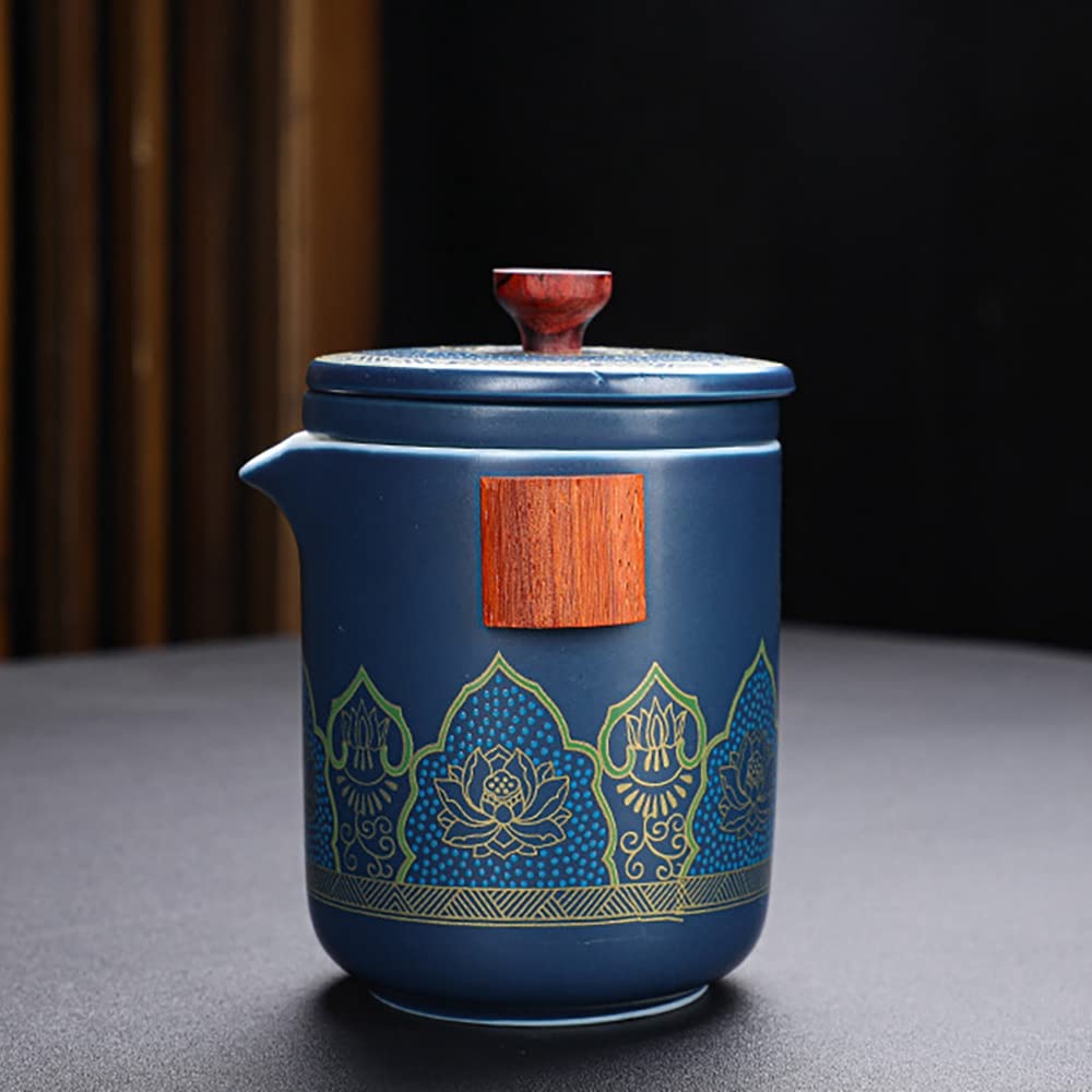 Porcelanowy zestaw filiżanek, wykwintny kształt, zestaw do herbaty, chińska ceremonia parzenia herbaty, GungFu, filiżanka do herbaty, stal nierdzewna, warstwa filtrująca
