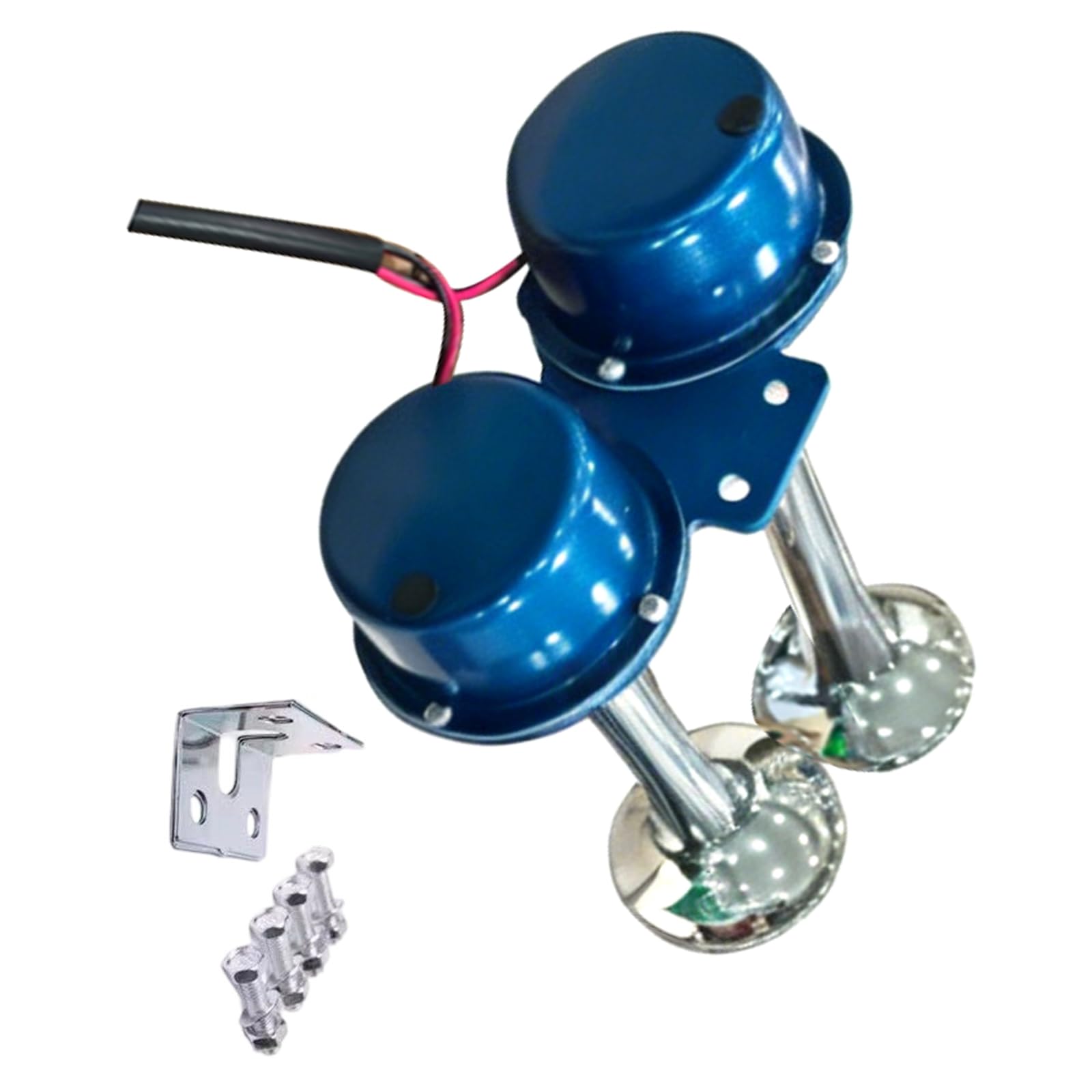 WGDYRP Powerful 150dB Electric Horn For Trucks And Motorcycles Constructed With Sturdy Metal substance