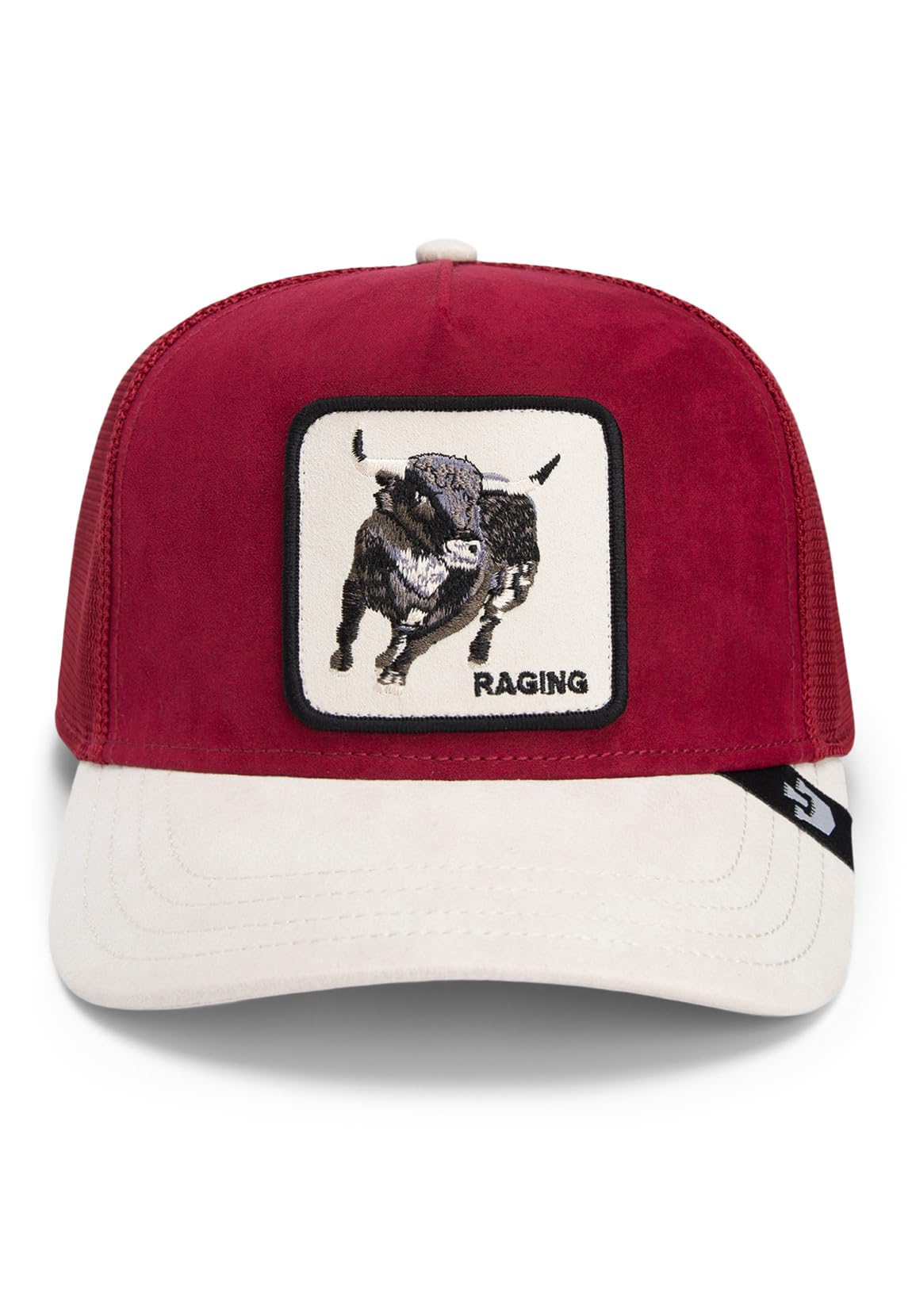 Goorin Bros. Trucker Cap The Suede Bull Red Red, Size: One Size, red, One Size
