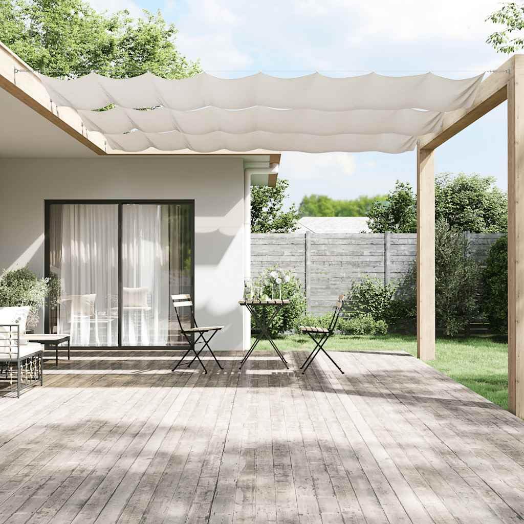 Auvent vertical protection UV écran d'intimité étanche balcon terrasse 140x600