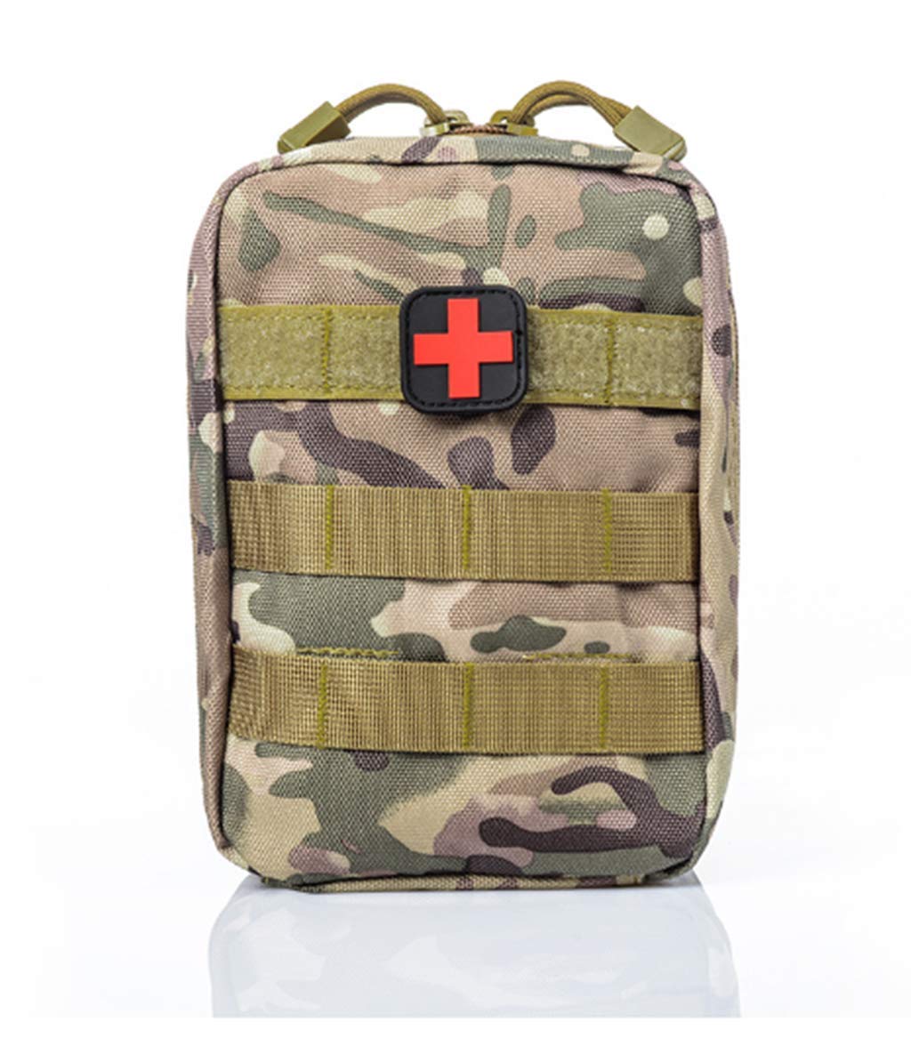 Tactical First Aid Bag MOLLE EMT IFAK Pouch Trauma First Aid Responder Medical Emergency Utility Bag Tactical Pouch Small Pouch for Outdoor Hiking Camping