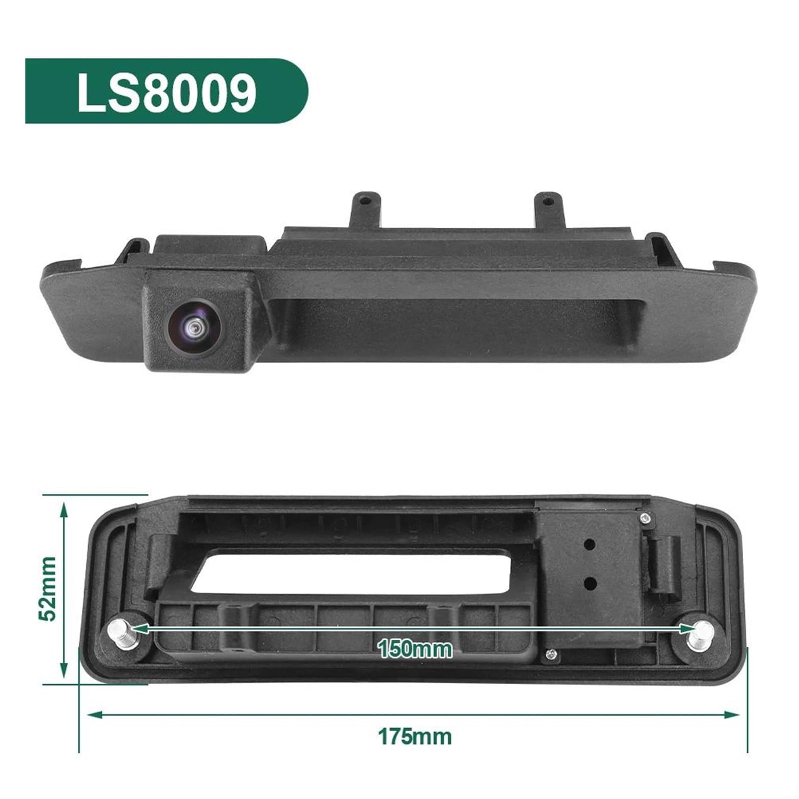 Achteruitrijcamera Voor Benz – 1080P HD, Waterdicht, Geschikt Voor ML, A-klasse, GLA, GLC & GLE