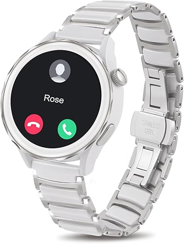 Miniatura 8 de Relojes inteligentes para mujer (respuestahacer llamadas), relojes Fulltouch con monitor de presión arterialsueñofrecuencia cardíaca, 100 modos