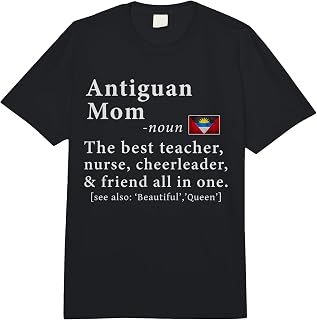 Antiguan & Barbudan Mom Definition Tee Antigua & Barbuda Comfort Colors Adult Heavyweight T-Shirt