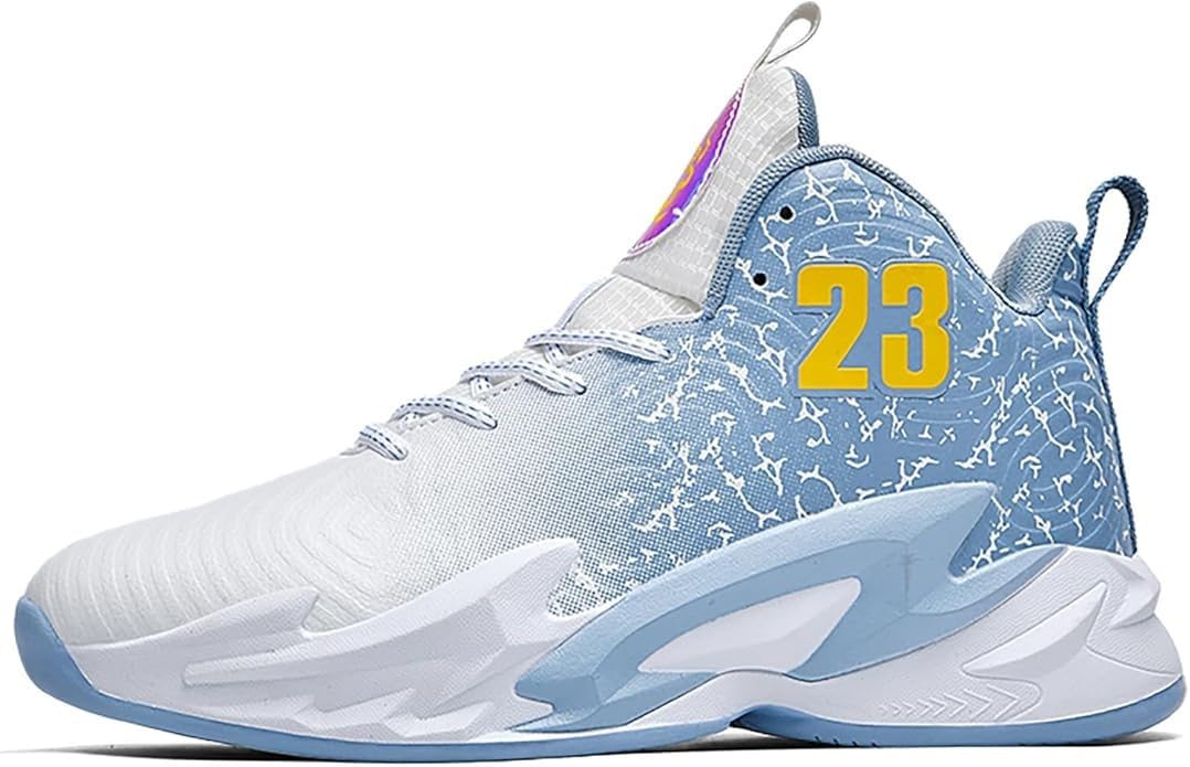 Zapatillas de Baloncesto de caña Alta for Hombre: amortiguación Premium y tracción Mejorada for un Rendimiento en Toda la cancha