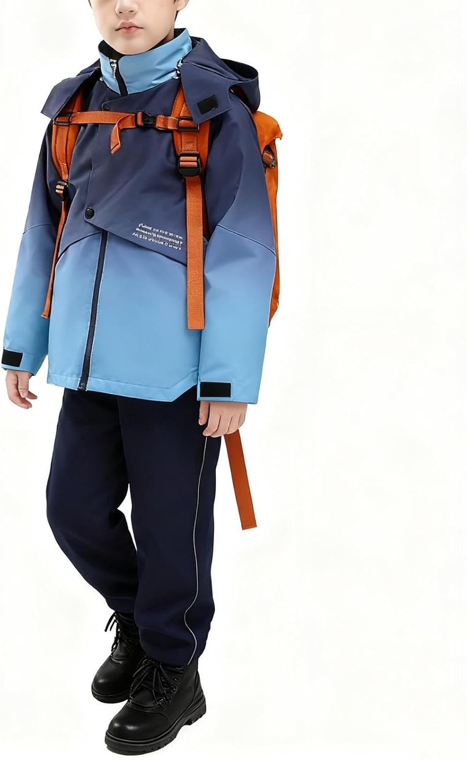Girls Boys Waterproof Ski Jacket and Pants Sets with Fleece Jackets, Kids Winter Warm Snow Snowboard Suit
