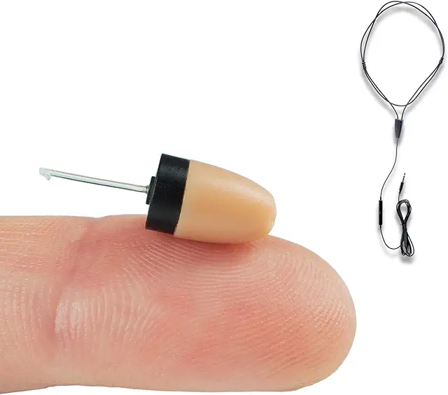 Oreillette Espion VIP Pro Mini - Écouteur Invisible Caché pour Téléphone