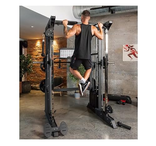 ION Fitness Multistation Smith IF1100 Tour de Poids 200 kg Compacte – vue 8