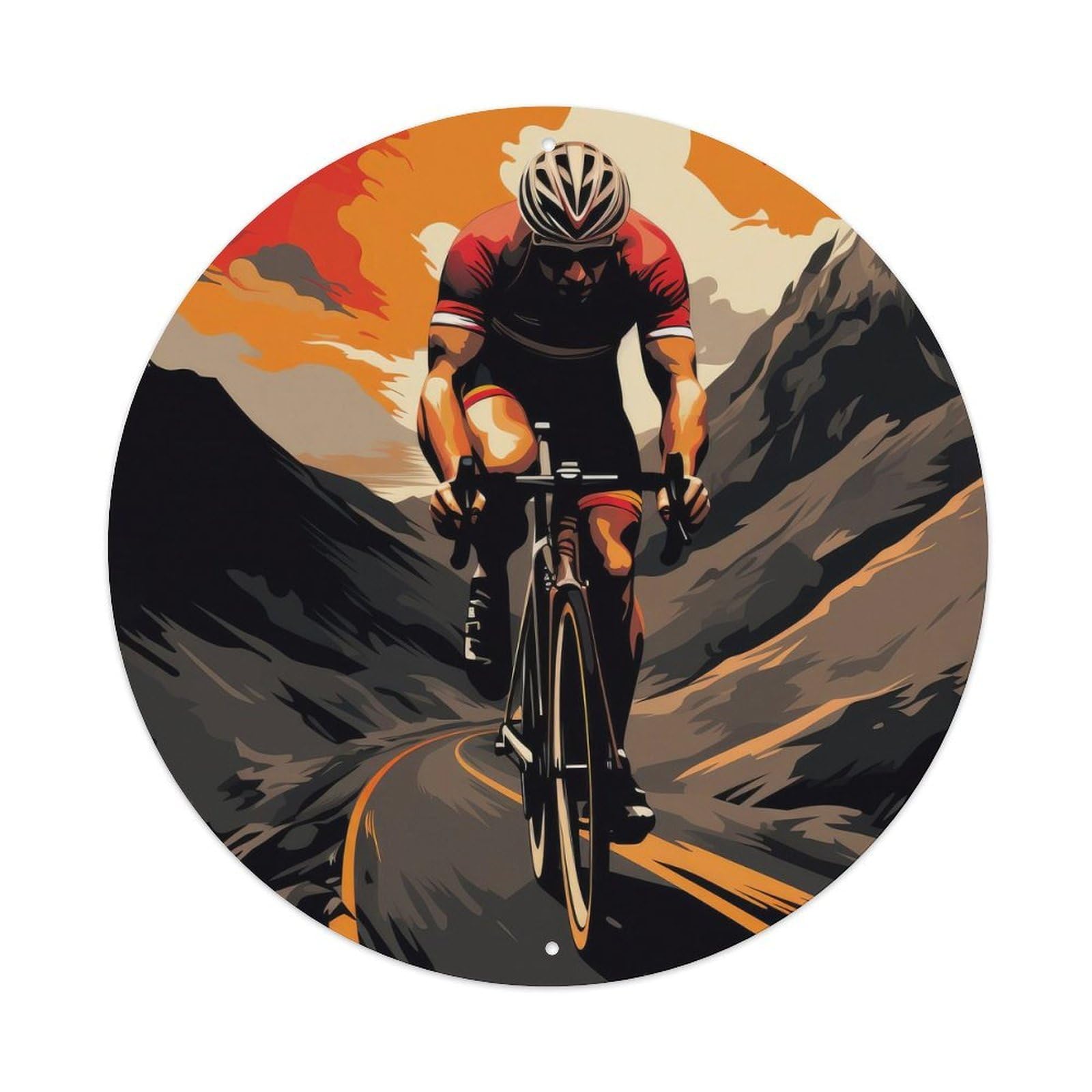 Extreme Sports Mountain Bike Extreme Expedition Vintage Metal Tin Sign