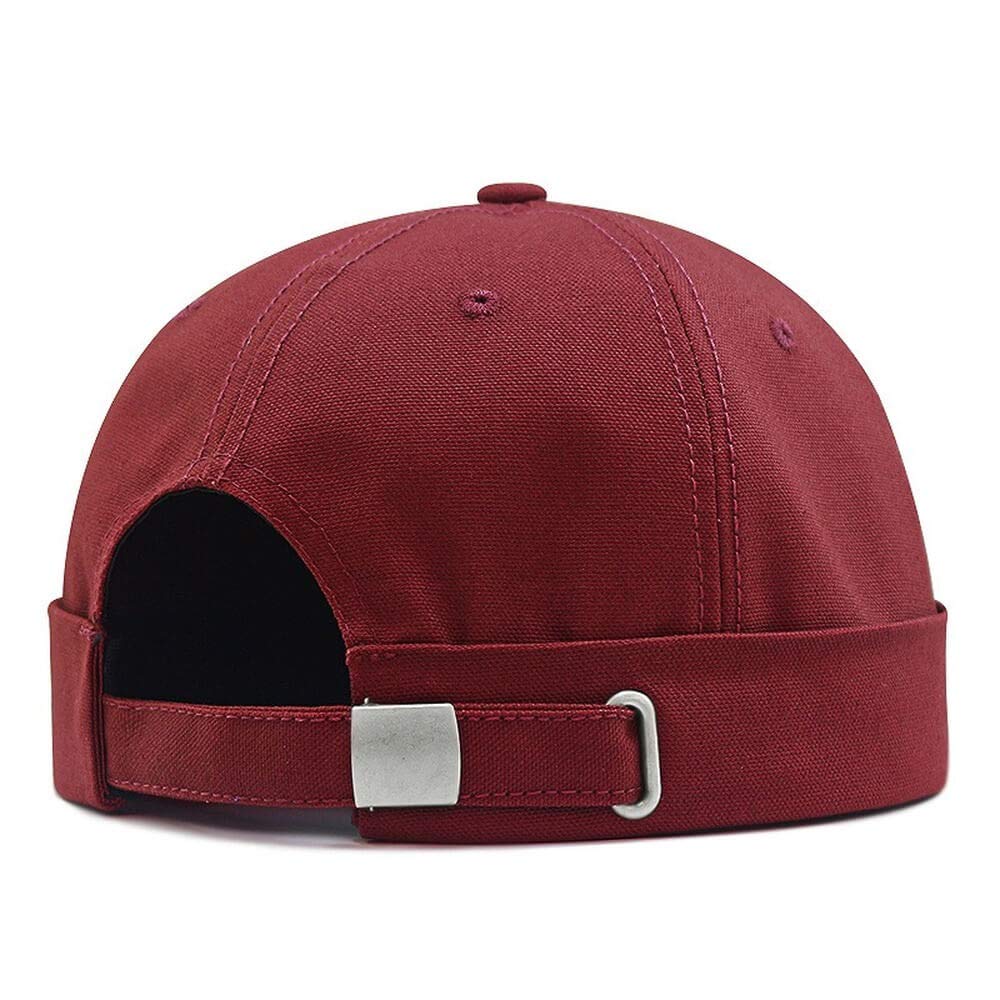 Brimless Cap Skullcap Rolled Cuff No Visor Beanie Sailor Hat for L/XXL Big  Head